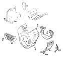 Page D Diagram and Parts List for 9374-1  Briggs and Stratton Generator